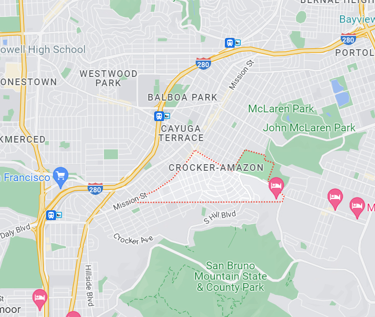 Crocker Amazon Crocker Amazon, San Francisco